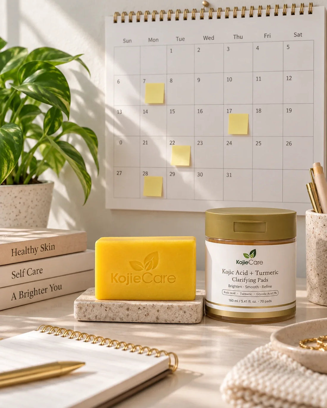 Kojic Acid Soap and Pads: A Realistic 12-Week Before-and-After Timeline