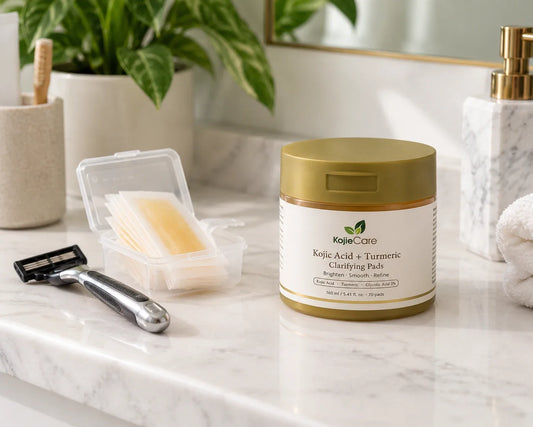 Kojic Acid Pads for Post-Waxing and Post-Shaving Recovery — Timing Your Exfoliation Right