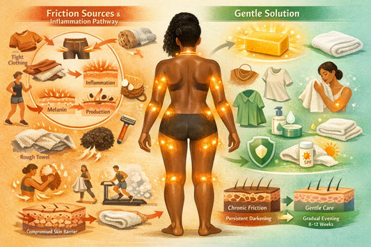 How Friction From Clothing and Towels Contributes to Uneven Skin Tone