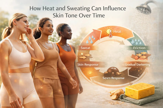 How Heat and Sweating Can Influence Skin Tone Over Time