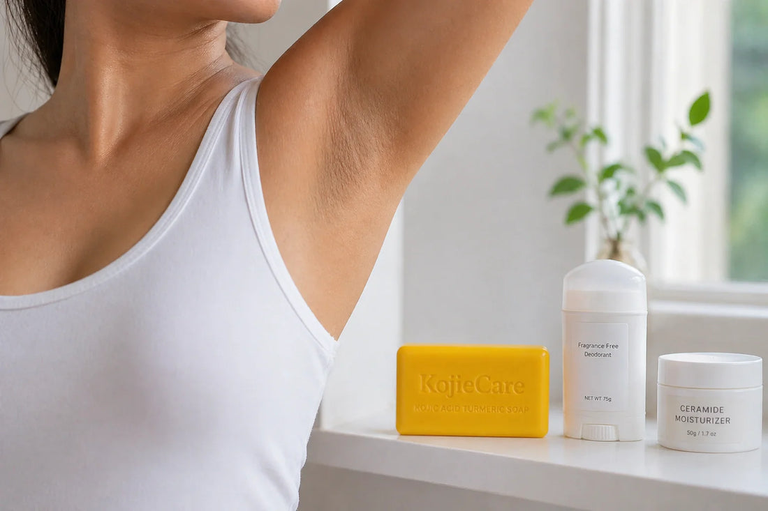 How to Brighten Dark Underarms Safely at Home