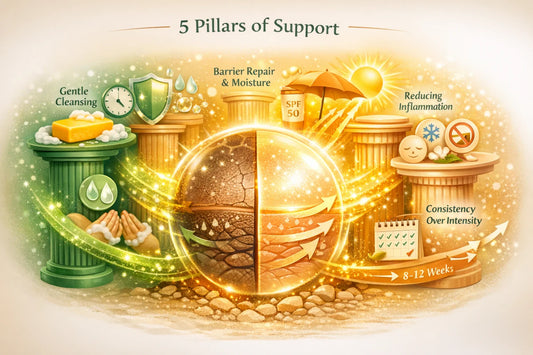 How to Support Your Skin While It's Brightening