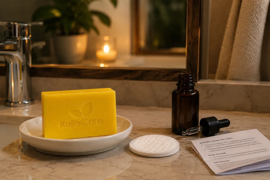 Kojic Acid Soap vs Retinol for Fading Post-Acne Marks