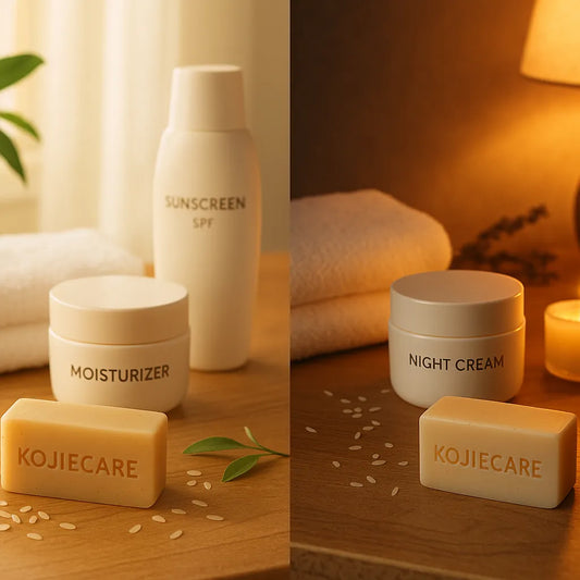 The Complete KojieCare Routine: Morning + Night Regimen for Radiant Skin