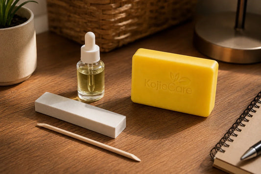 Nail Bed and Cuticle Discoloration — Is It Kojic Acid-Treatable?
