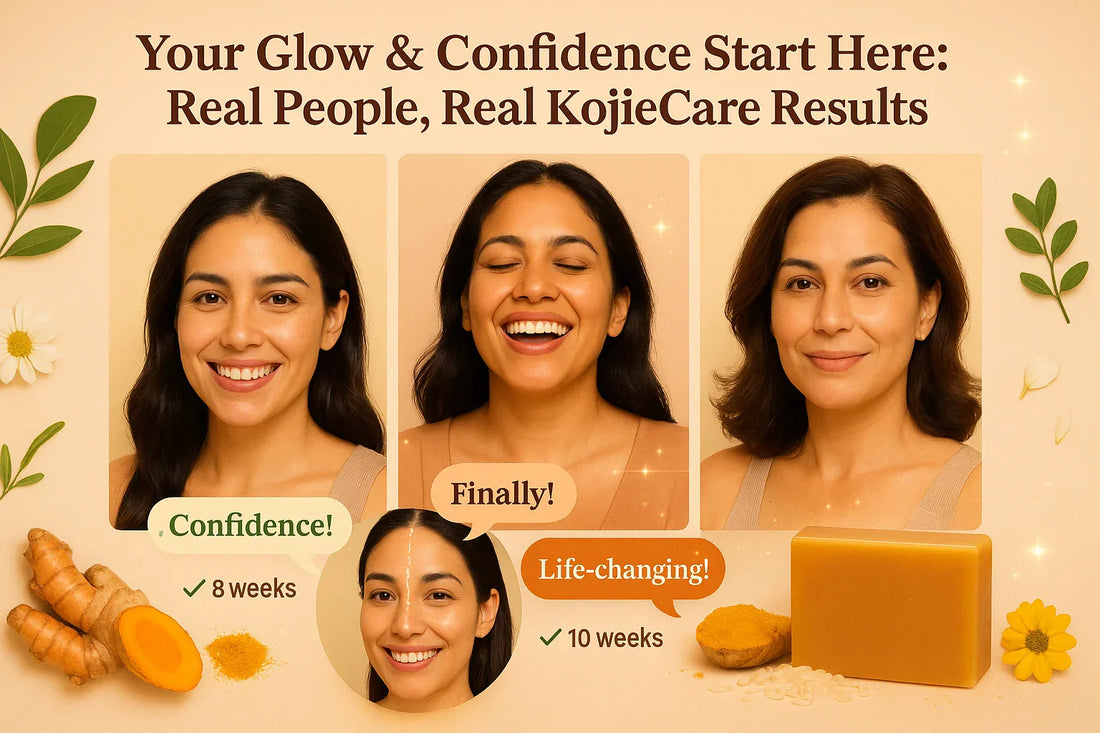 Your Glow & Confidence Start Here: Real People, Real KojieCare Results