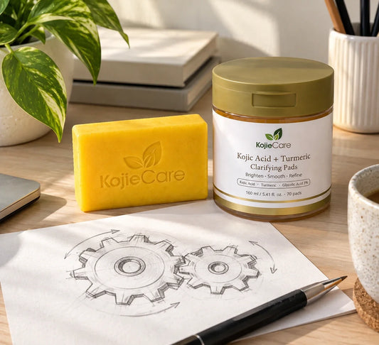 The Science of Why Combining a Brightening Soap and Exfoliating Pads Works Better Than Either Alone