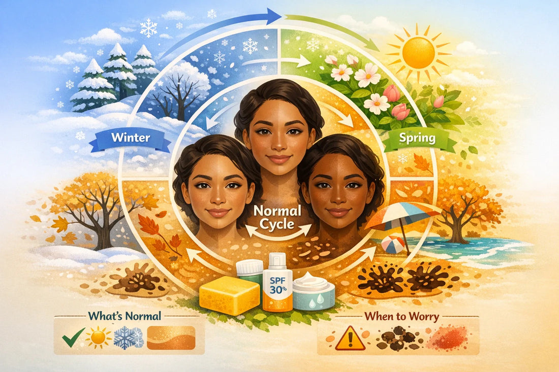 Why Your Skin Tone Changes Throughout the Year (And What's Actually Normal)