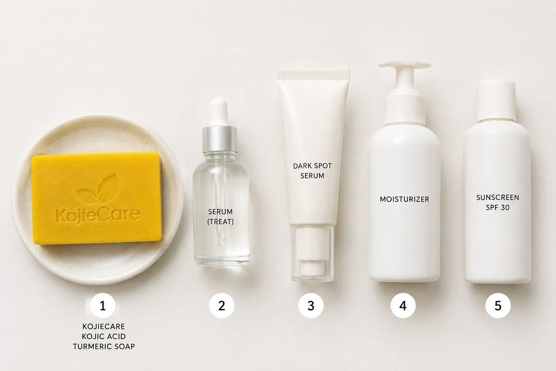 The Right Order to Apply Skincare Products When You're Using Kojic Acid
