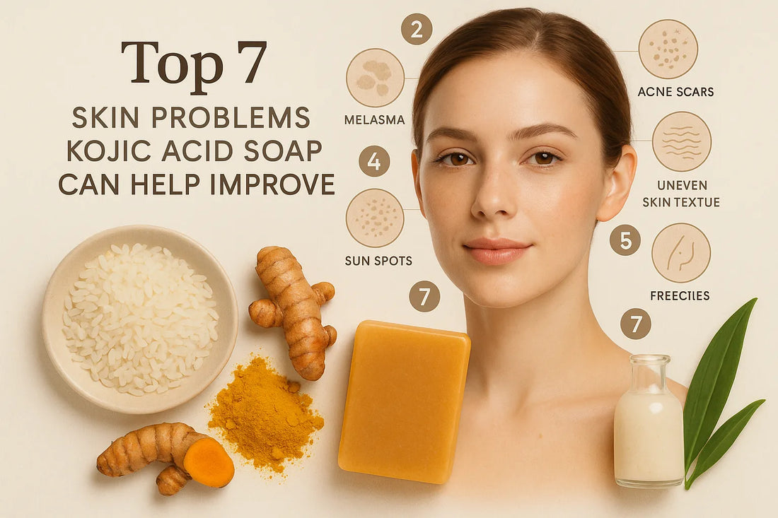 Top 7 Skin Problems Kojic Acid Soap Can Help Improve | KojieCare