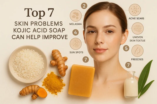 Top 7 Skin Problems Kojic Acid Soap Can Help Improve | KojieCare