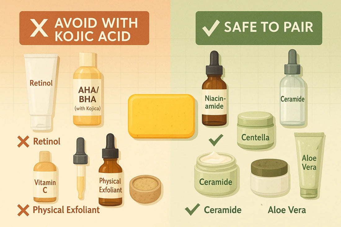 What NOT to Use with Kojic Acid Soap: Ingredient Combinations to Avoid