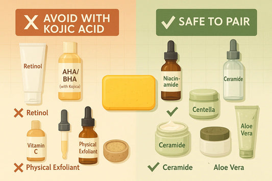 What NOT to Use with Kojic Acid Soap: Ingredient Combinations to Avoid