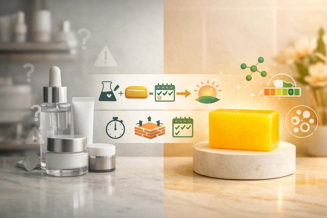 Why Some Skincare Ingredients Work Better in Soap Form (And Why That's Not What You'd Expect)