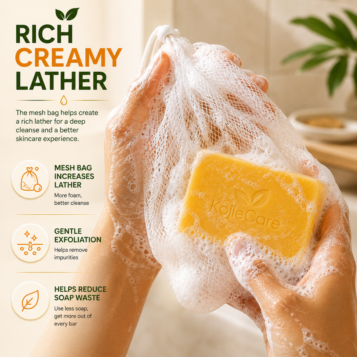 KojieCare Turmeric Kojic Acid Soap Bar