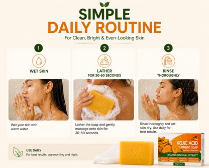 KojieCare Turmeric Kojic Acid Soap Bar