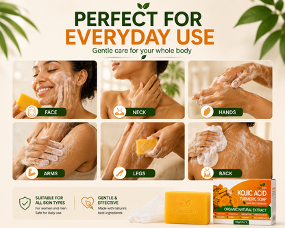 KojieCare Turmeric Kojic Acid Soap Bar