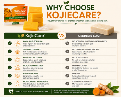 KojieCare Turmeric Kojic Acid Soap Bar